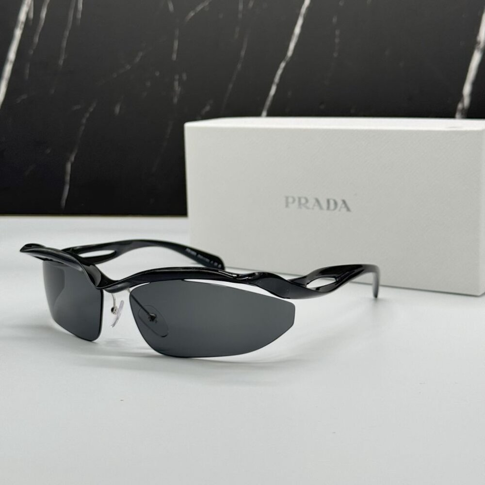 New Pra25s 1ab5s0 Prada Women Sunglasses Spr A25 1ab5s0 Black Pra 25s 1ab5s0